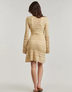 Guess Robes^- NELLIE VN LS DRESS