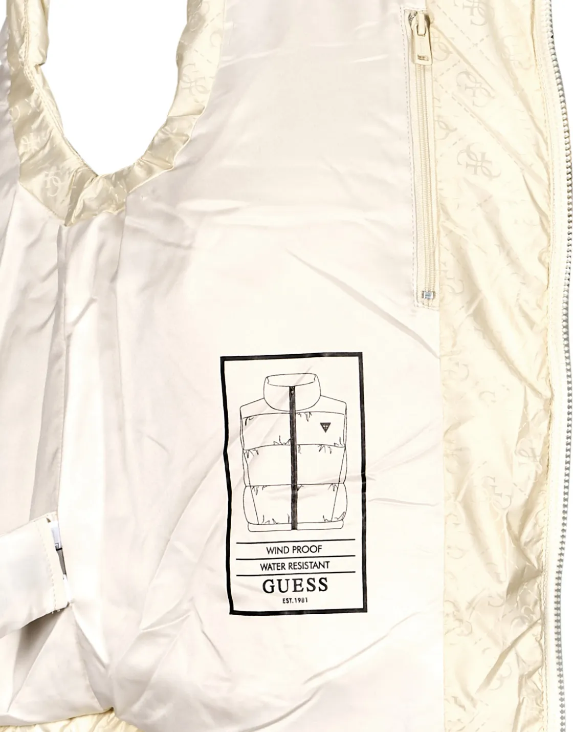 Guess Manteaux^- NEW 4G LOGO PADDED VEST