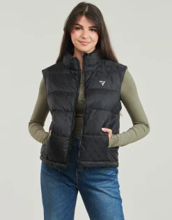 Guess - NEW 4G LOGO PADDED VEST Noir Sale