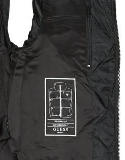 Guess - NEW 4G LOGO PADDED VEST Noir Sale