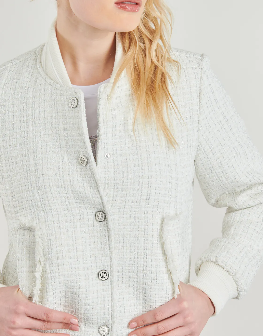 Guess - NEW GLORIA TWEED< Vestes
