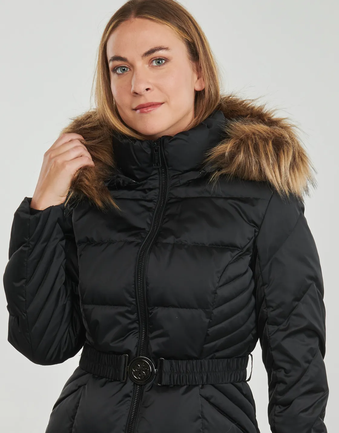 Guess - NEW OLGA LONG REAL DOWN< Manteaux