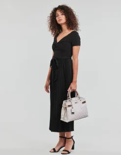 Guess - OFF SHOULDER ERYNN DRESS Noir Outlet