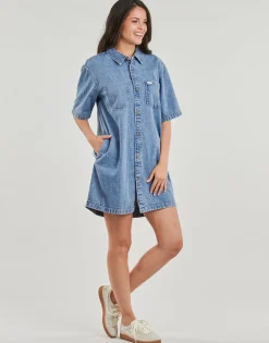 Guess - OVERSIZE SS DRESS< Robes