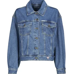 Guess Vestes^- OVERSIZE TRUCKER JACKET