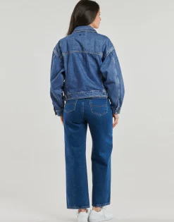 Guess Vestes^- OVERSIZE TRUCKER JACKET