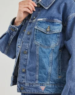 Guess Vestes^- OVERSIZE TRUCKER JACKET
