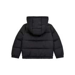 Guess - PADDED HOODED LS JACKET W ZIP Noir Sale