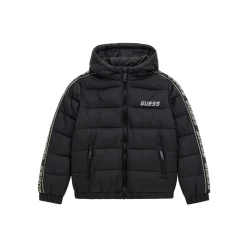 Guess - PADDED LS JACKET W/ZIP_MINI ME Noir Online