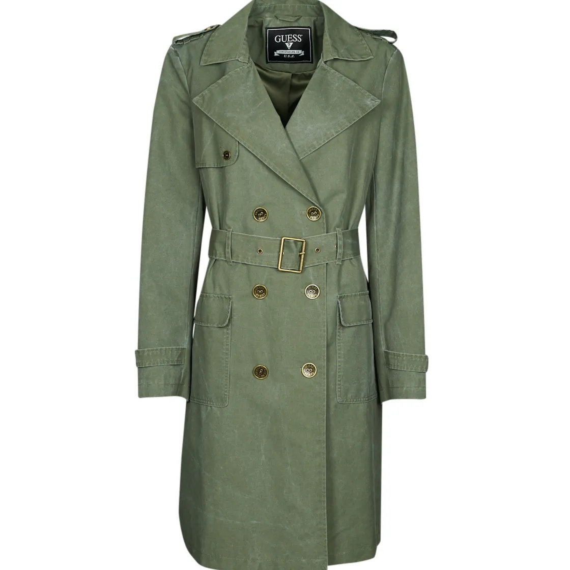 Guess - PRISCA TRENCH Kaki Clearance