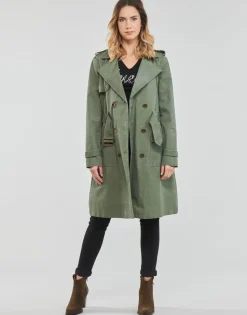 Guess - PRISCA TRENCH Kaki Clearance
