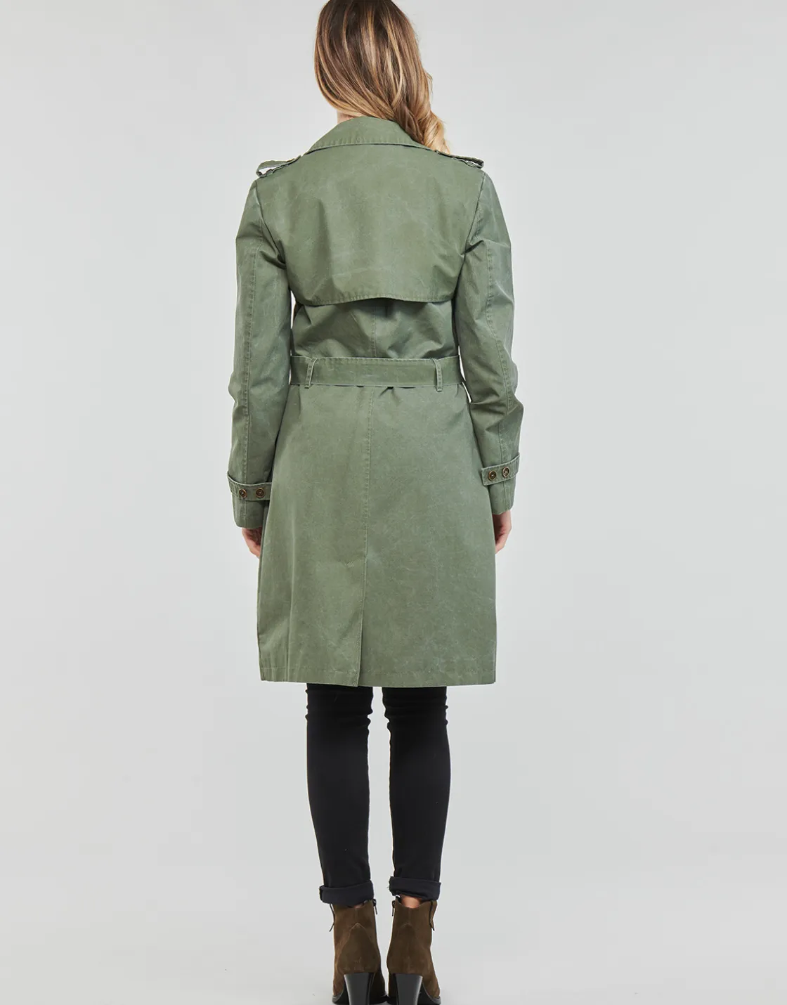 Guess - PRISCA TRENCH Kaki Clearance
