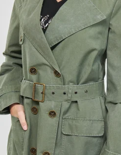 Guess - PRISCA TRENCH Kaki Clearance