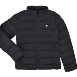 Guess - PUFFER W/ HIDDEN HOOD MINI ME Noir Online