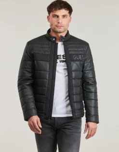 Guess - QUILTED BIKER Noir Sale