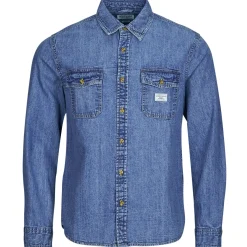 Guess - REGULAR LS DENIM SHIRT Jean New