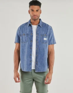 Guess - REGULAR SS DENIM SHIRT Jean
