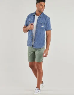 Guess - REGULAR SS DENIM SHIRT Jean