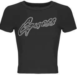 Guess - RIB LOGO Noir Outlet