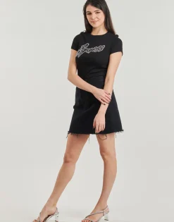 Guess - RIB LOGO Noir Outlet