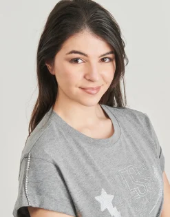 Guess T-shirts & Polos^- SLEEVES STRASS