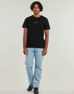 Guess T-shirts & Polos^- SS BSC PAINTED QUATTRO G TEE