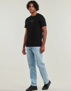 Guess T-shirts & Polos^- SS BSC PAINTED QUATTRO G TEE