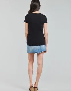 Guess - SS CN ASTRELLE TEE Noir Discount