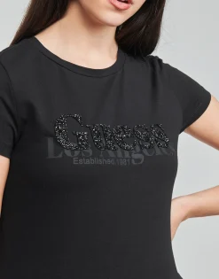 Guess - SS CN ASTRELLE TEE Noir Discount