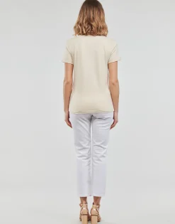 Guess - SS CN AURELIA TEE Beige Sale