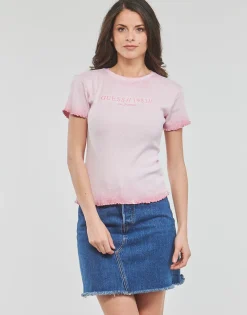 Guess - SS CN EDURNE TEE Rose