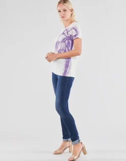 Guess T-shirts & Polos^- SS CN IRIS TEE