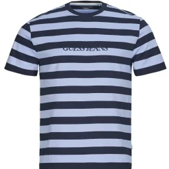 Guess T-shirts & Polos^- SS CN REG STRIPED YD TEE