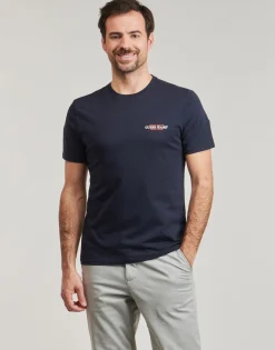 Guess T-shirts & Polos^- SS CN SLIM AMERICAN TR TEE