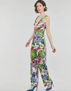 Guess - SS COWL POPLIA OVERALL Multicolore Hot