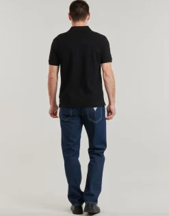 Guess - SS EMBRO LOGO POLO Noir Best