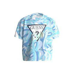 Guess - SS SHIRT Bleu Discount