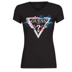Guess - SS VN KATHE TEE Noir Hot