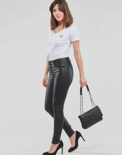 Guess T-shirts & Polos^- SS VN MINI TRIANGLE TEE
