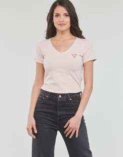 Guess T-shirts & Polos^- SS VN MINI TRIANGLE TEE