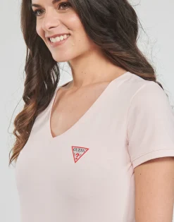 Guess T-shirts & Polos^- SS VN MINI TRIANGLE TEE
