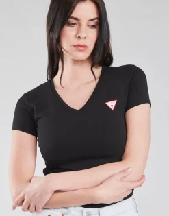 Guess - SS VN MINI TRIANGLE TEE< T-shirts & Polos
