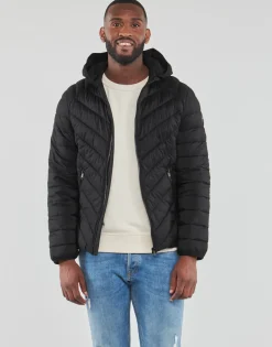 Guess - STRETCH HOODIE JACKET Noir Sale