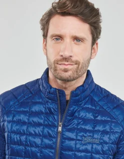 Guess - SUPER LIGHT JKT PACKABLE Bleu Sale