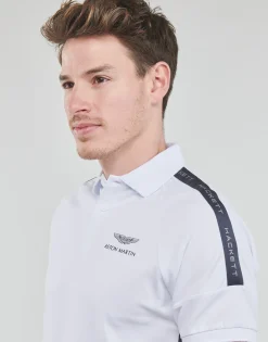 Hackett T-shirts & Polos^- ASTON MARTIN BY AMR MESH TAPE