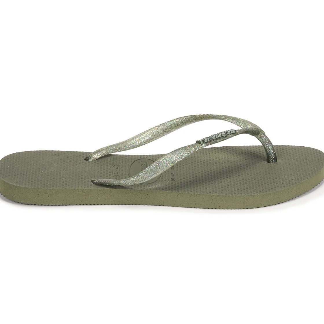 Havaianas Tongs^- LOGO METALLIC