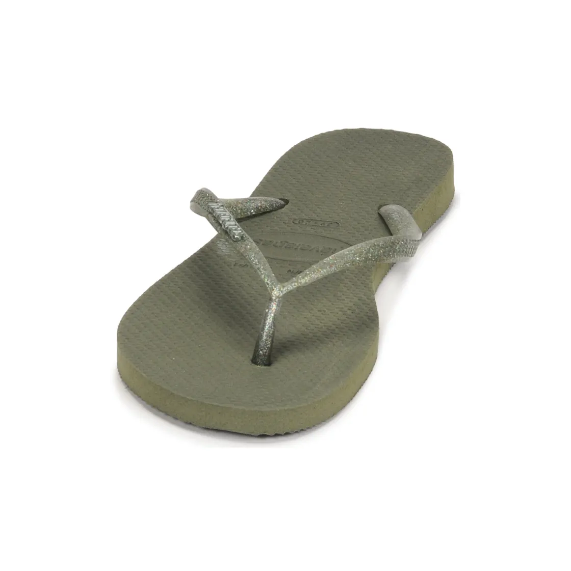 Havaianas Tongs^- LOGO METALLIC