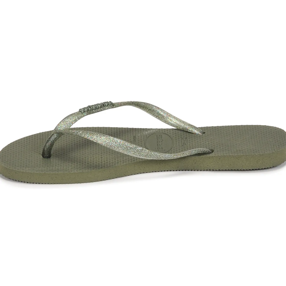Havaianas Tongs^- LOGO METALLIC