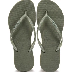 Havaianas Tongs^- LOGO METALLIC