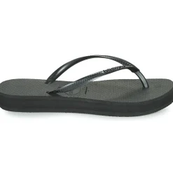 Havaianas - SLIM FLATFORM Noir Online